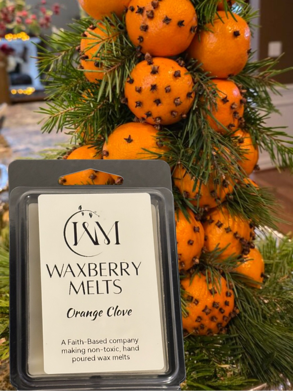 Handcrafted Limited Edition Orange Clove Scented Wax Melts